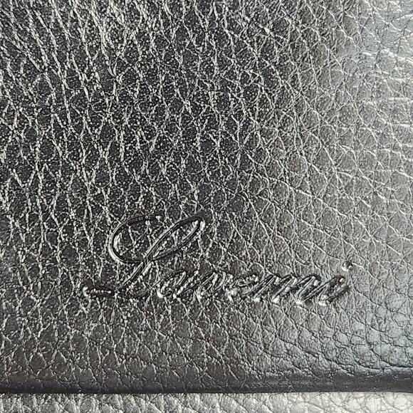 Lavemi Black Leather Full Zip RFID Blocking Wallet Wrist Strap Organizer EUC - Picture 10 of 16